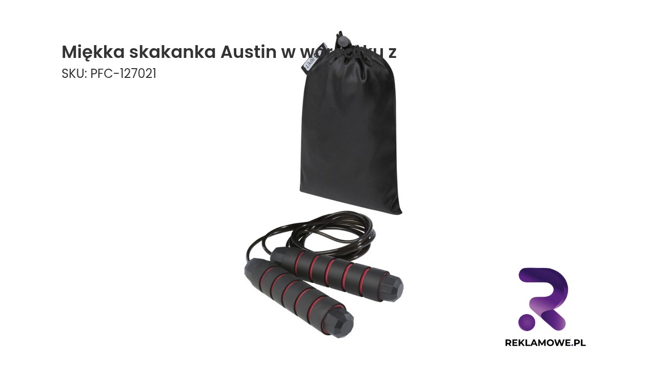 Miękka skakanka Austin w woreczku z – zdjęcie produktu