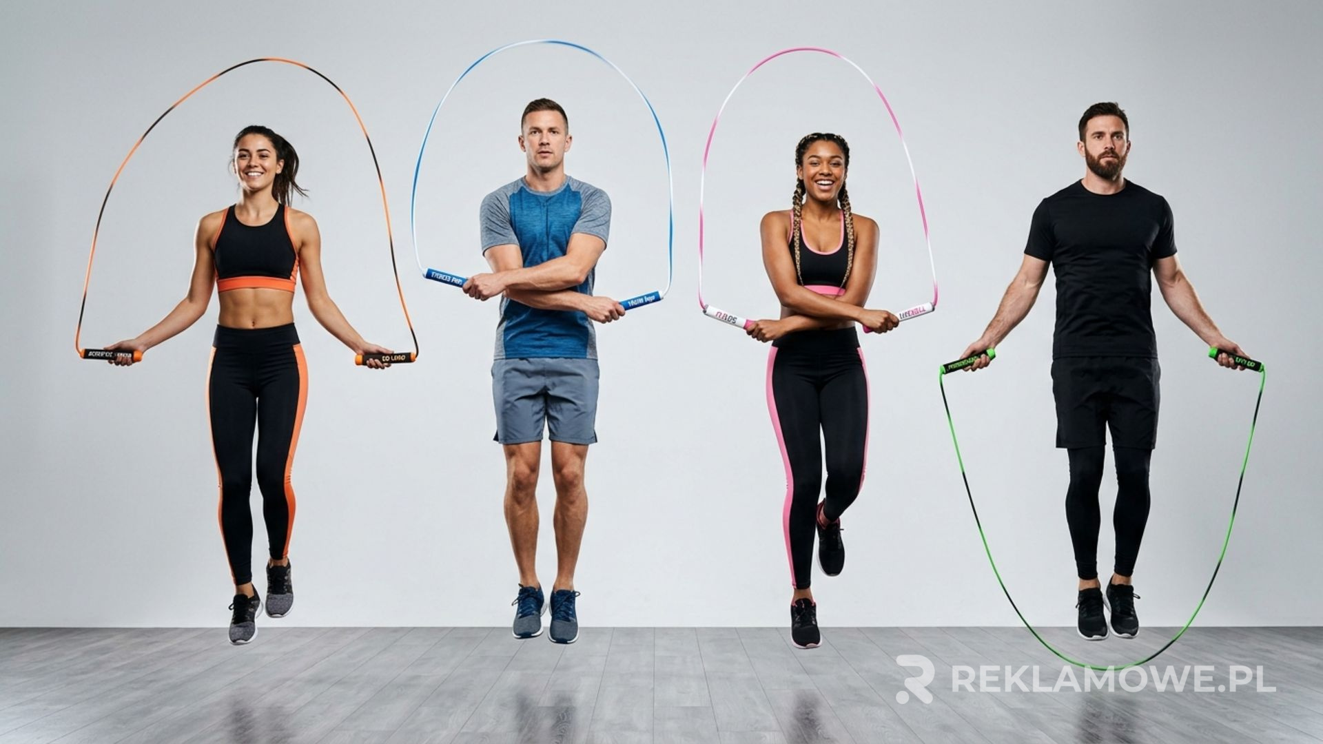 Skakanka reklamowa na sezonową kampanię i letnie wydarzenie plenerowe